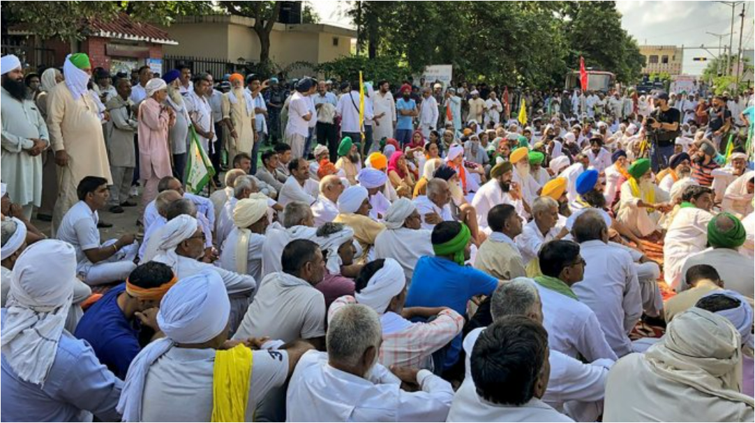 Karnal Farmers during Protest
