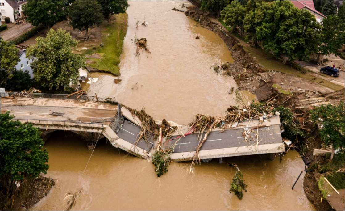 Havoc wrecked by Flood (Representative Picture- Natural Disaster)