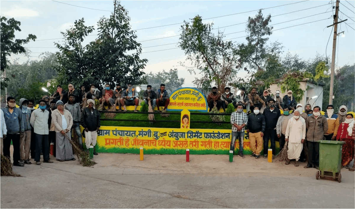 ambuja-cement-foundation-s-adopted-mangi-village-becomes-smart-village