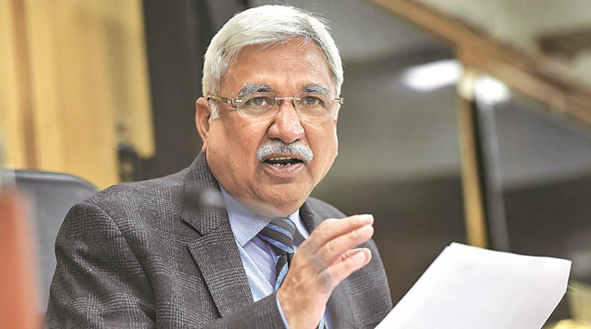 India’s Former Chief Election Commissioner Sunil Arora