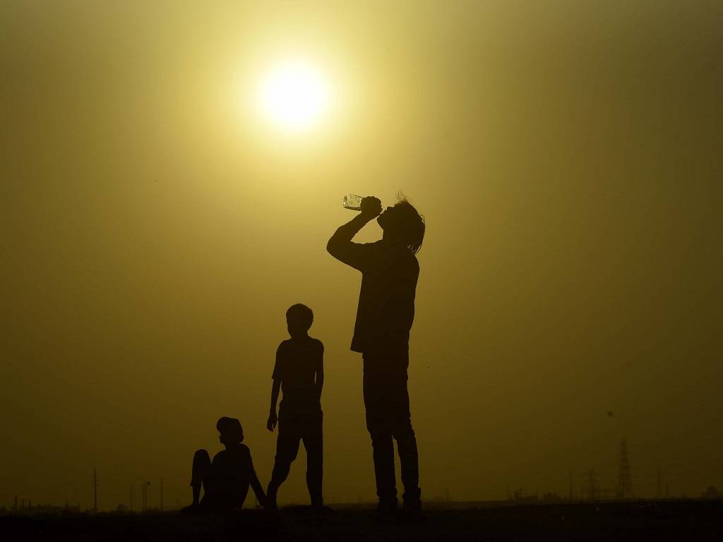 A heatwave is declared by the Health Ministry when the temperature of a station reaches 40°C or higher in the plains, 30°C or higher in hilly regions, and 37°C or higher at coastal stations.