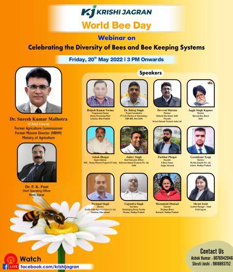 Webinar on World Bee Day