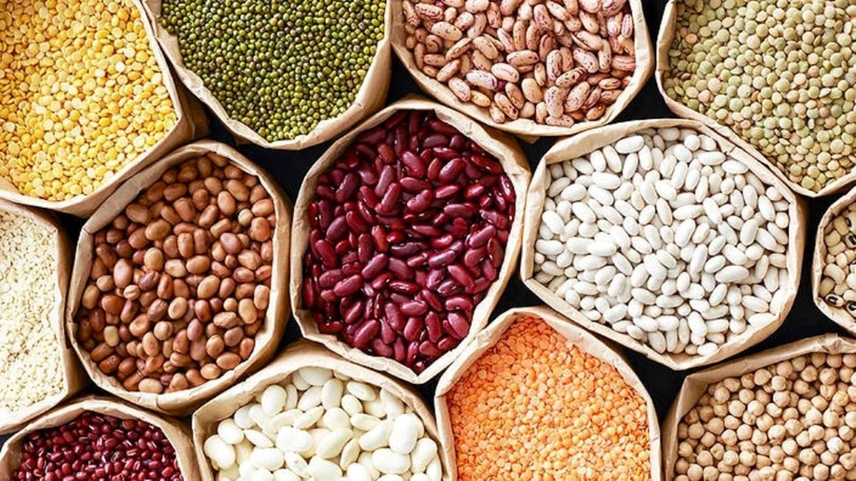 Different Pulses and Beans
