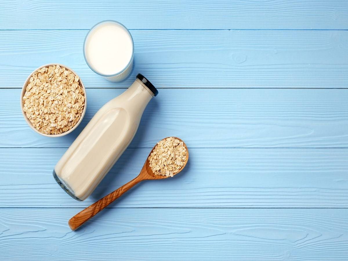 The most popular plant-based milk replacements are oat and soy milk.