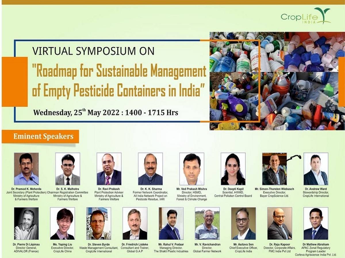 Discussion on the Roadmap for Sustainable Management of Empty Pesticide Containers in India
