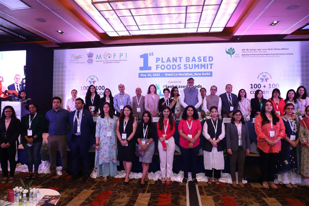 During the Inauguration of India’s 1st Plant Based Foods Summit in New Delhi