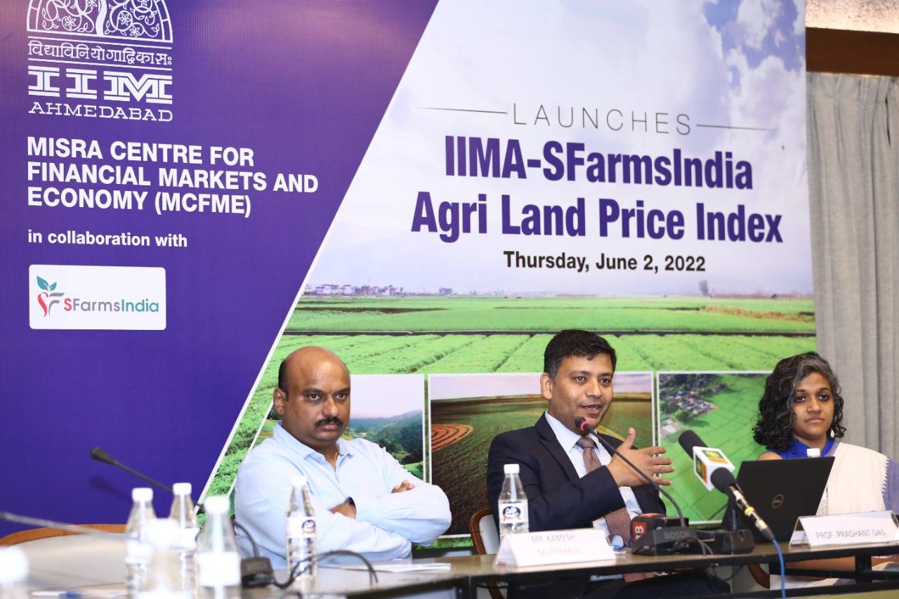 IIMA Launches India’s First-Ever Agri Land Price Index In Collaboration ...