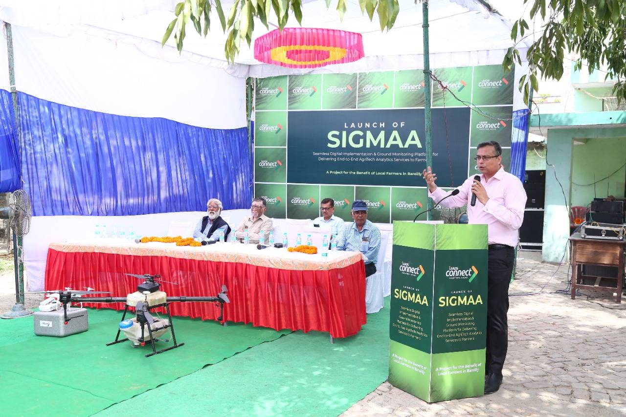 Navneet Ravikar, CMD, Leads Connect at the launch of SIGMAA Pilot Study