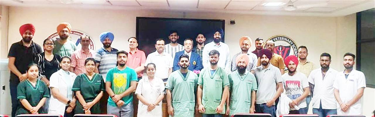 Egyptian Scientist Visited at Guru Angad Dev Veterinary & Animal Sciences University