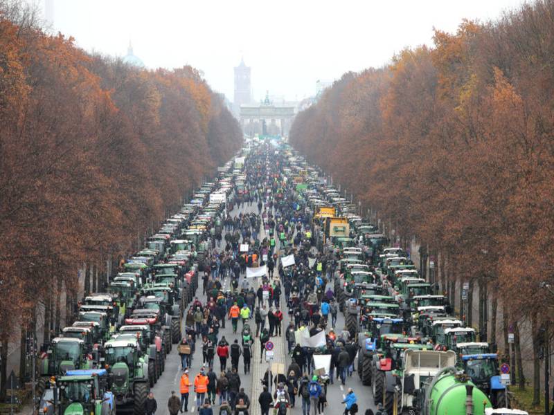 EU Farmers Protest