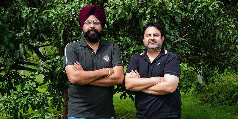 Taranbir Singh and Alok Duggal, co-founders of Faarms