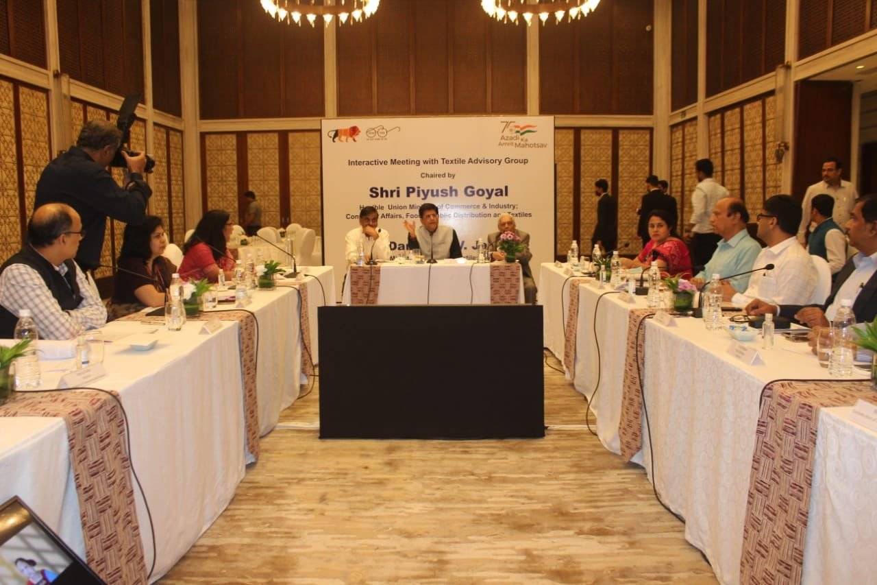 Review Meeting of Textile Advisory Group (TAG) in Mumbai