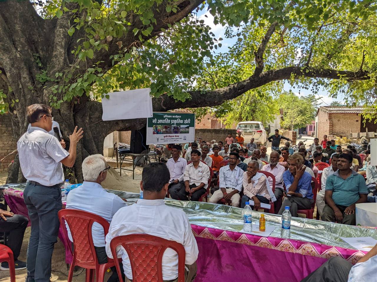 Knowledge Awareness Workshop for Farmers held at Village Level