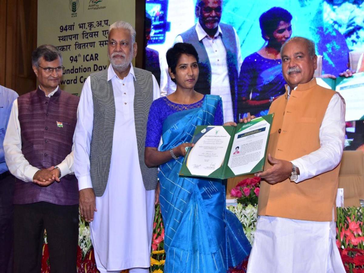 Bindu Joseph, Woman Farmer From Kerala Wins Pandit Deen Dayal Upadhyay 