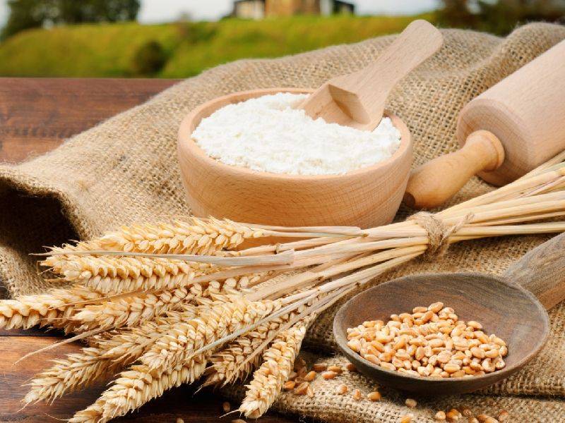 Wheat with Wheat Flour