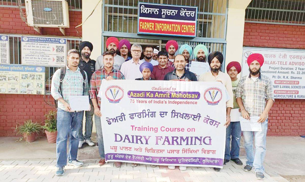 Training Program Titled ‘Dairy Farming: A Profitable Venture’ at GADVASU