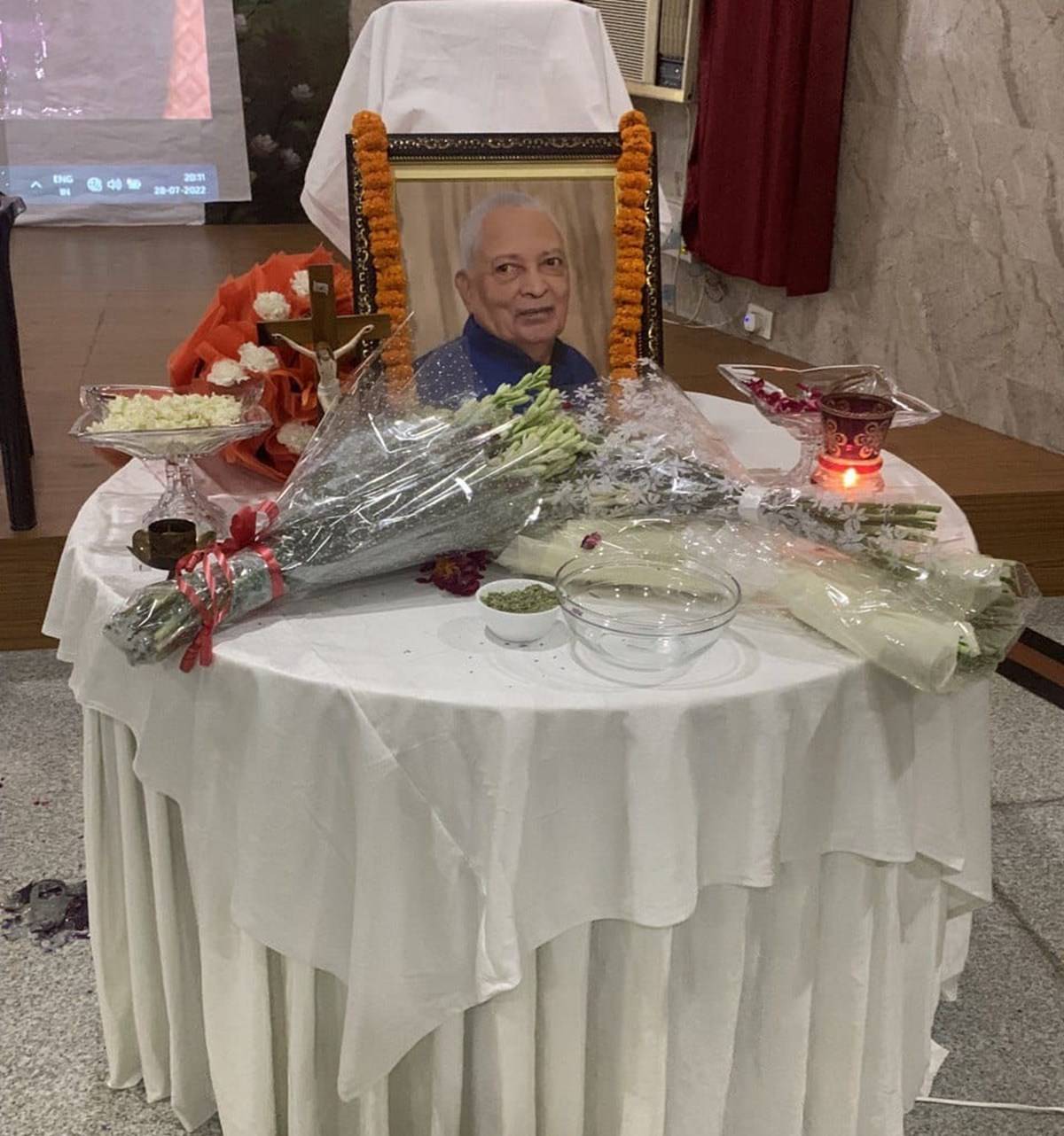 Prayer Service Held in Memory of Late Cherian Mezhukanal at Good ...