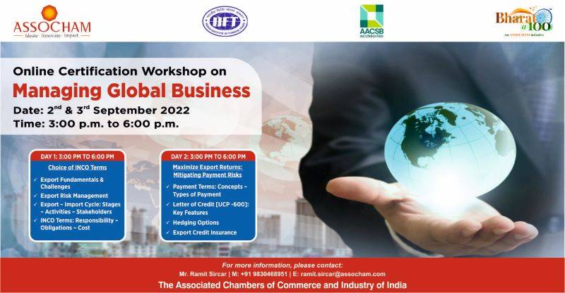 Online Certification Workshop on Managing Global Business