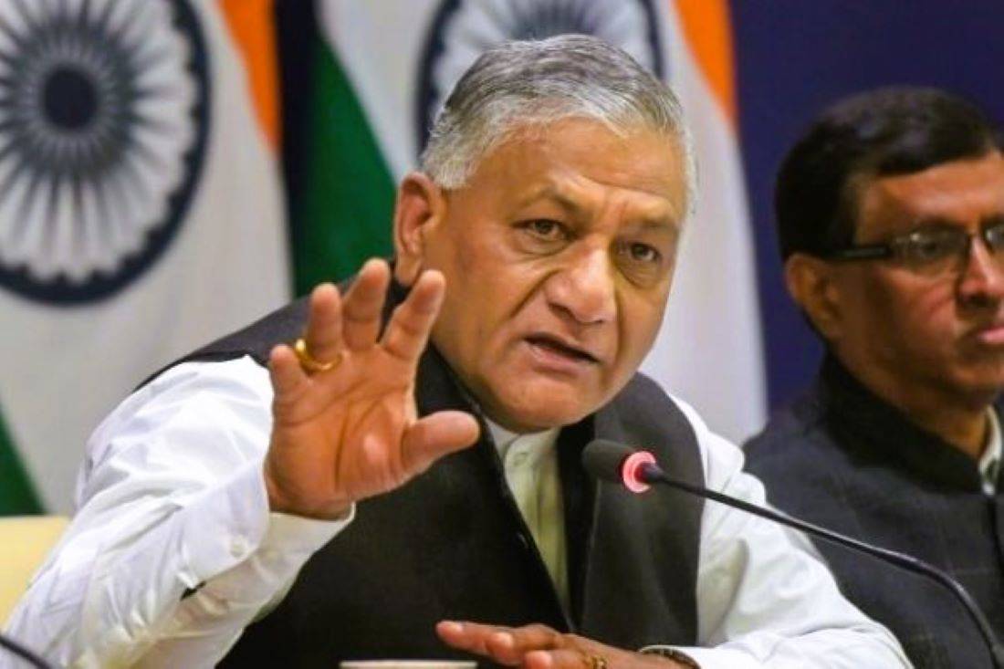 Minister of State for Civil Aviation Gen (Dr) V K Singh