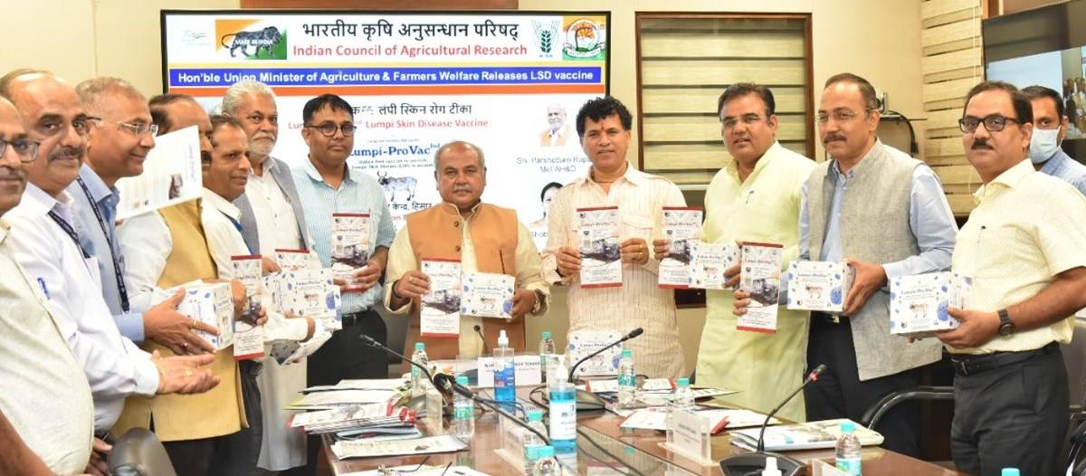 Agriculture Minister Narendra Singh Tomar Launches ‘Lumpi-ProVacInd’