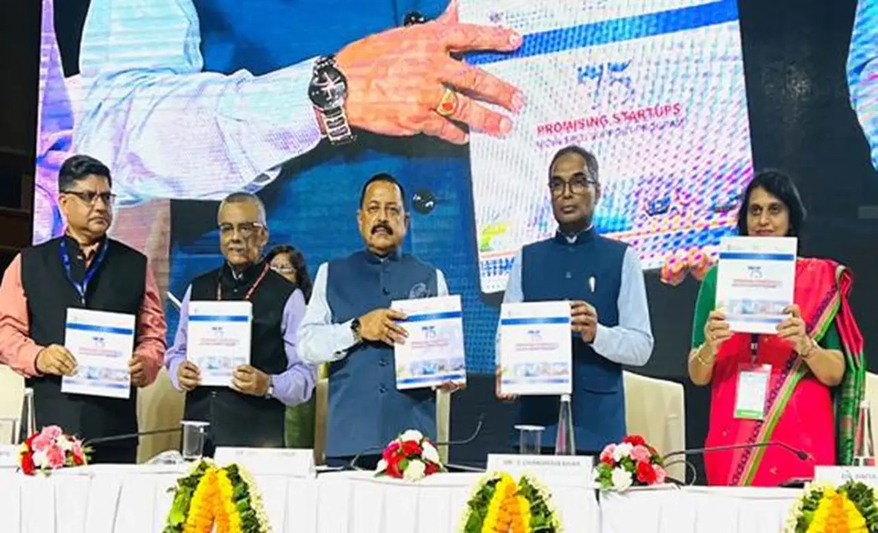 Dr. Jitendra Singh Released four publications featuring promising start-ups