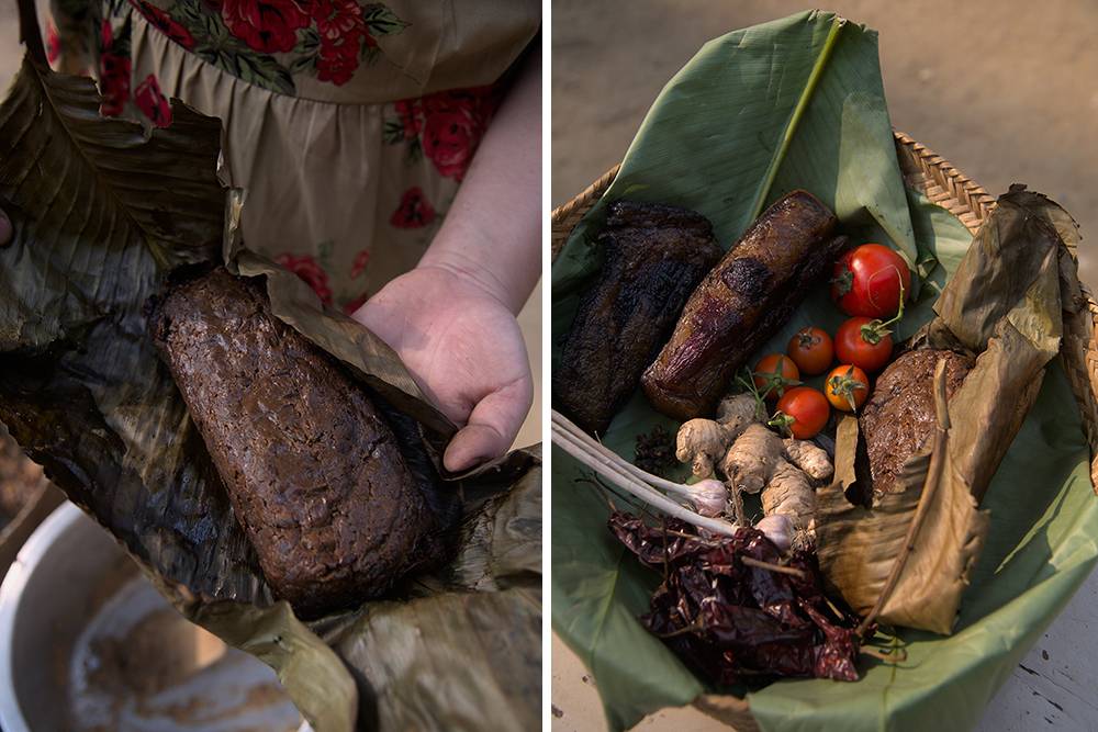 Axone, also known as Akhuni, is a popular Nagaland dish known for its distinctive smell and taste.