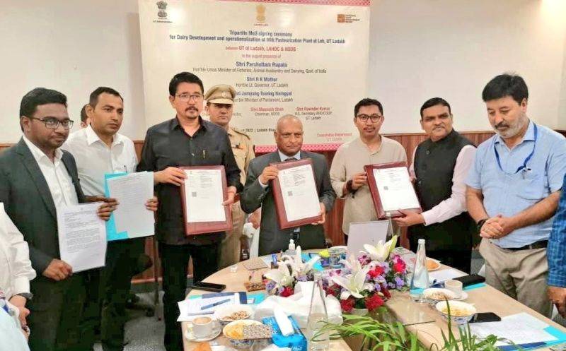 This MoU will encourage entrepreneurs to set up dairy farms leading to Development of Dairy sector in the region, which will also provide an avenue for employment for the rural youth and more milk production in UT.