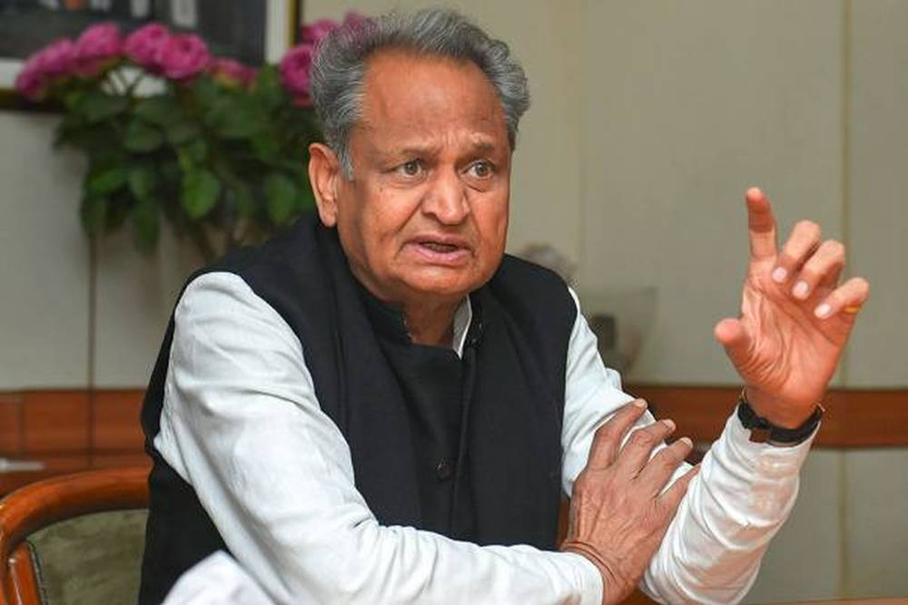 Rajasthan Chief Minister Ashok Gehlot