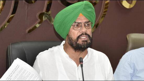 Kuldeep Singh Dhaliwal, Punjab Agriculture and Farmers Welfare Minister