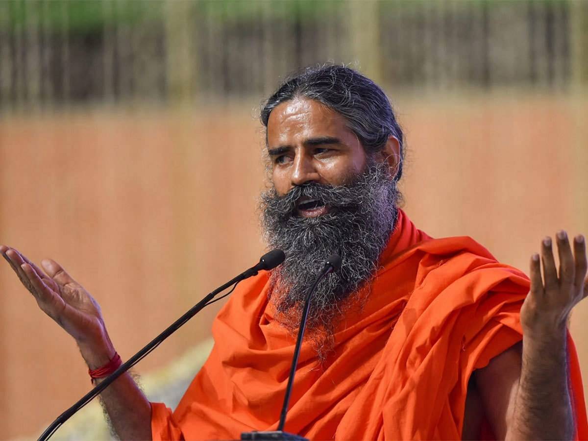Baba Ramdev claimed that lumpy skin disease has caused almost one lakh cows to pass away.