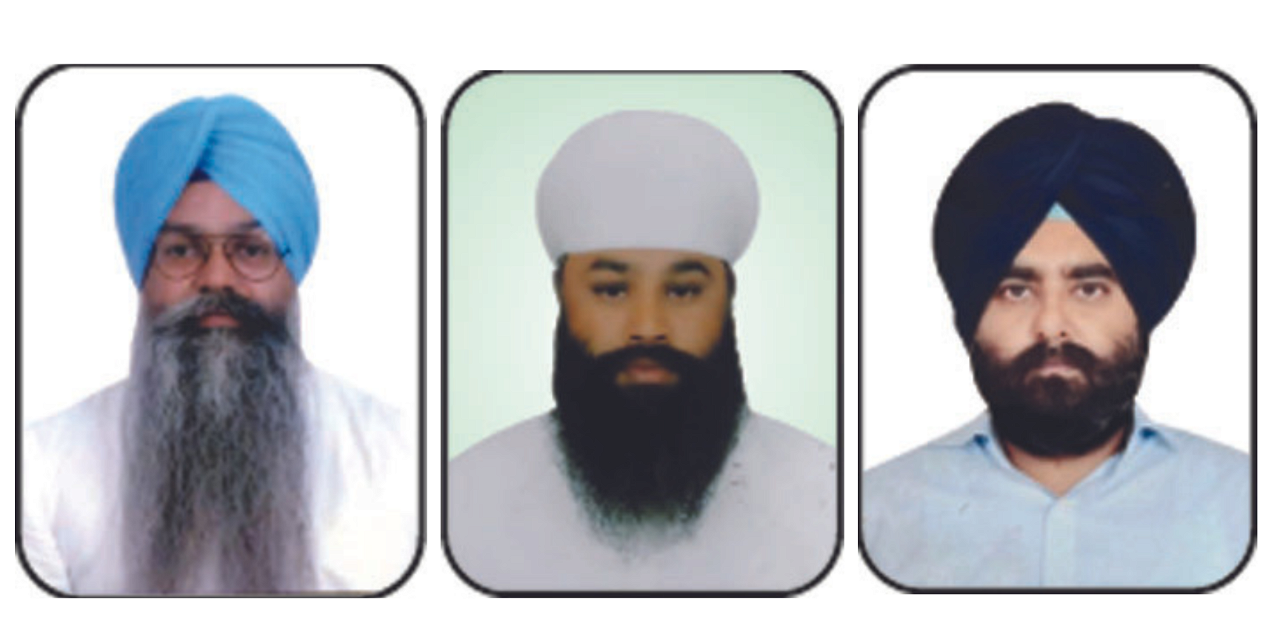 S. Balwinder Singh, S. Satnam Singh and S. Jatinder Pal  Singh