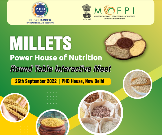 Round Table Interactive Meet on Millets: Powerhouse of Nutrition