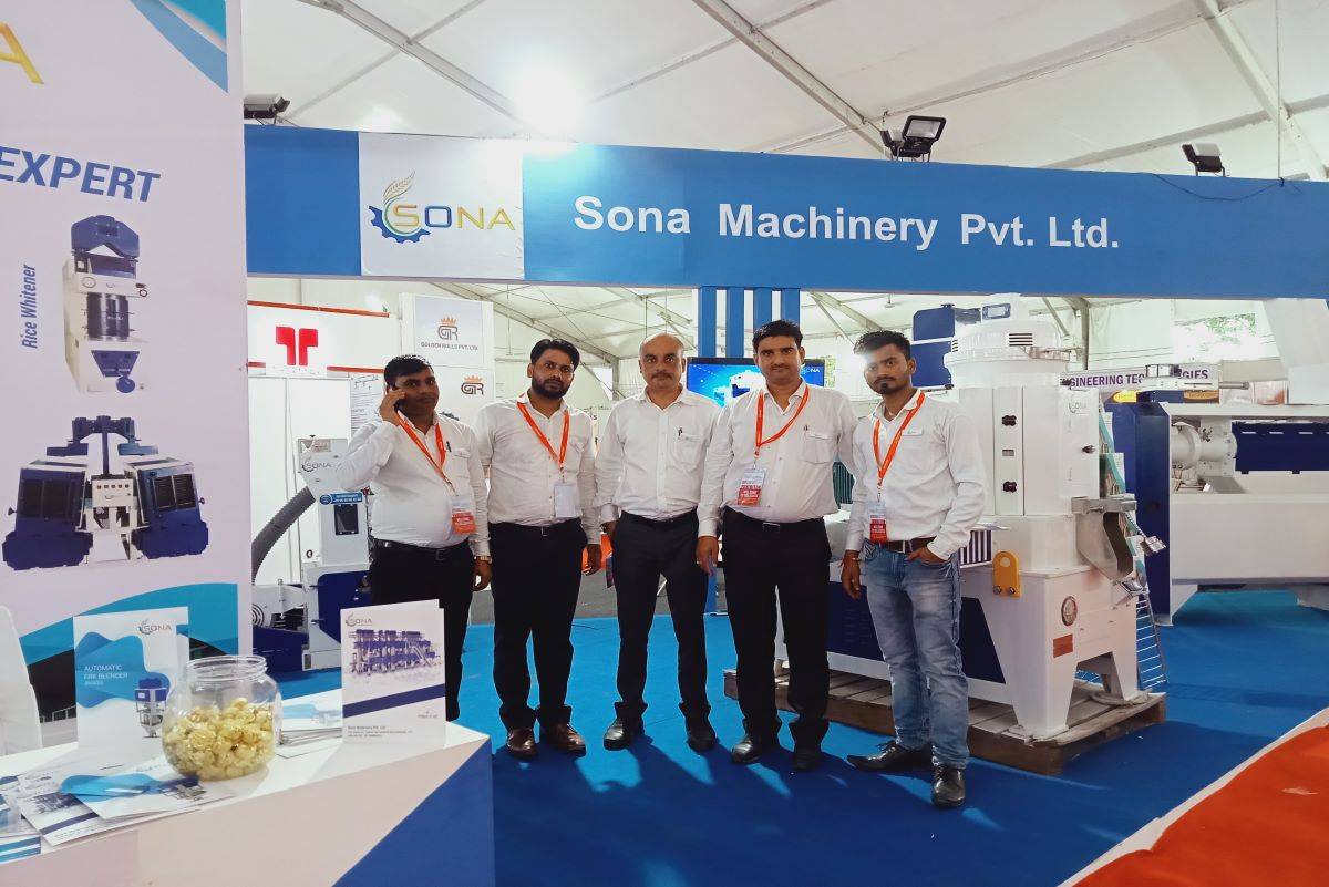 Sona Machinery Team at Mookambika Rice & Grains Tech Expo 2022