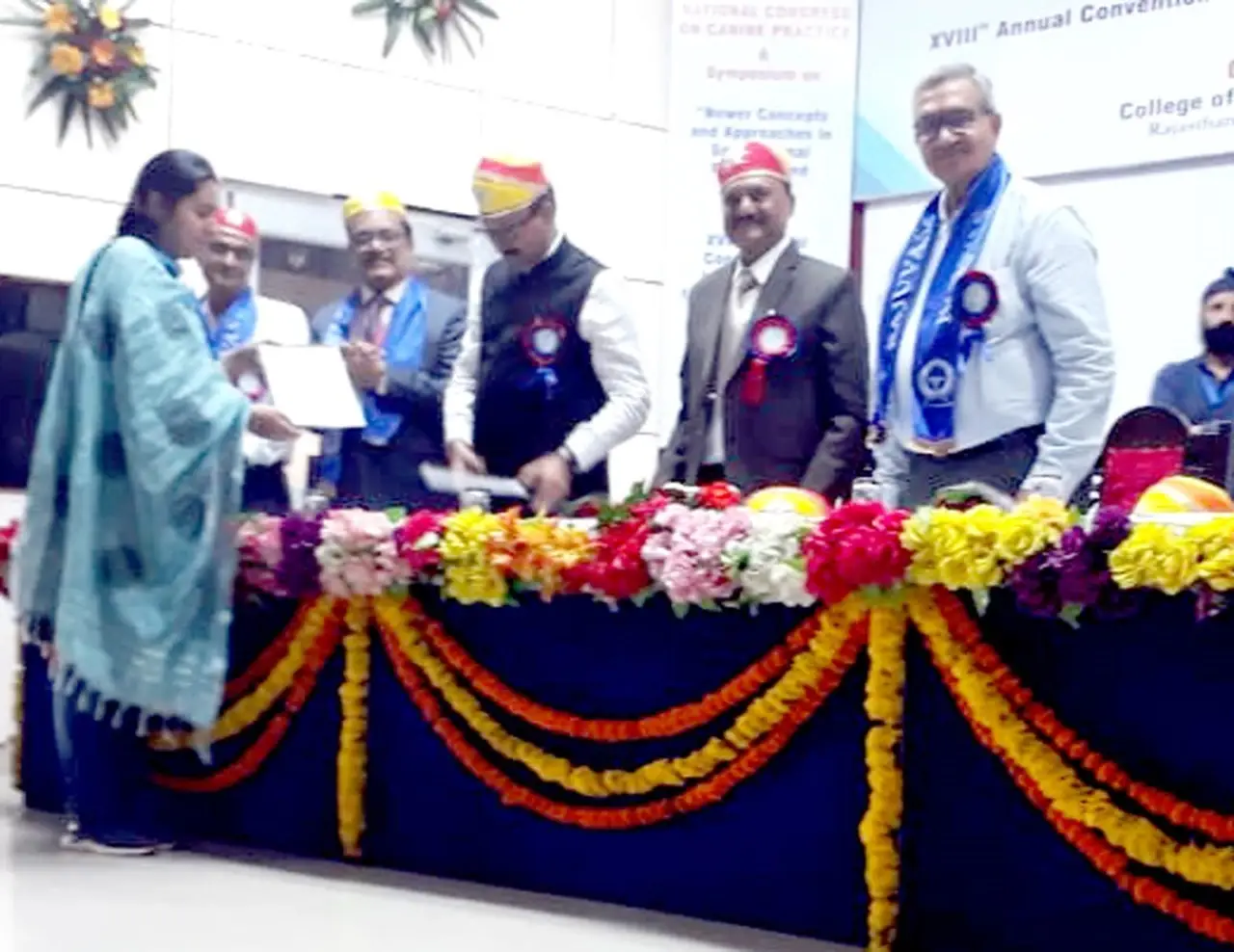 Dr. Gurjot Kaur Mavi Honoured with Prof. Suresh S. Honnappagol- National Young Scientist Award