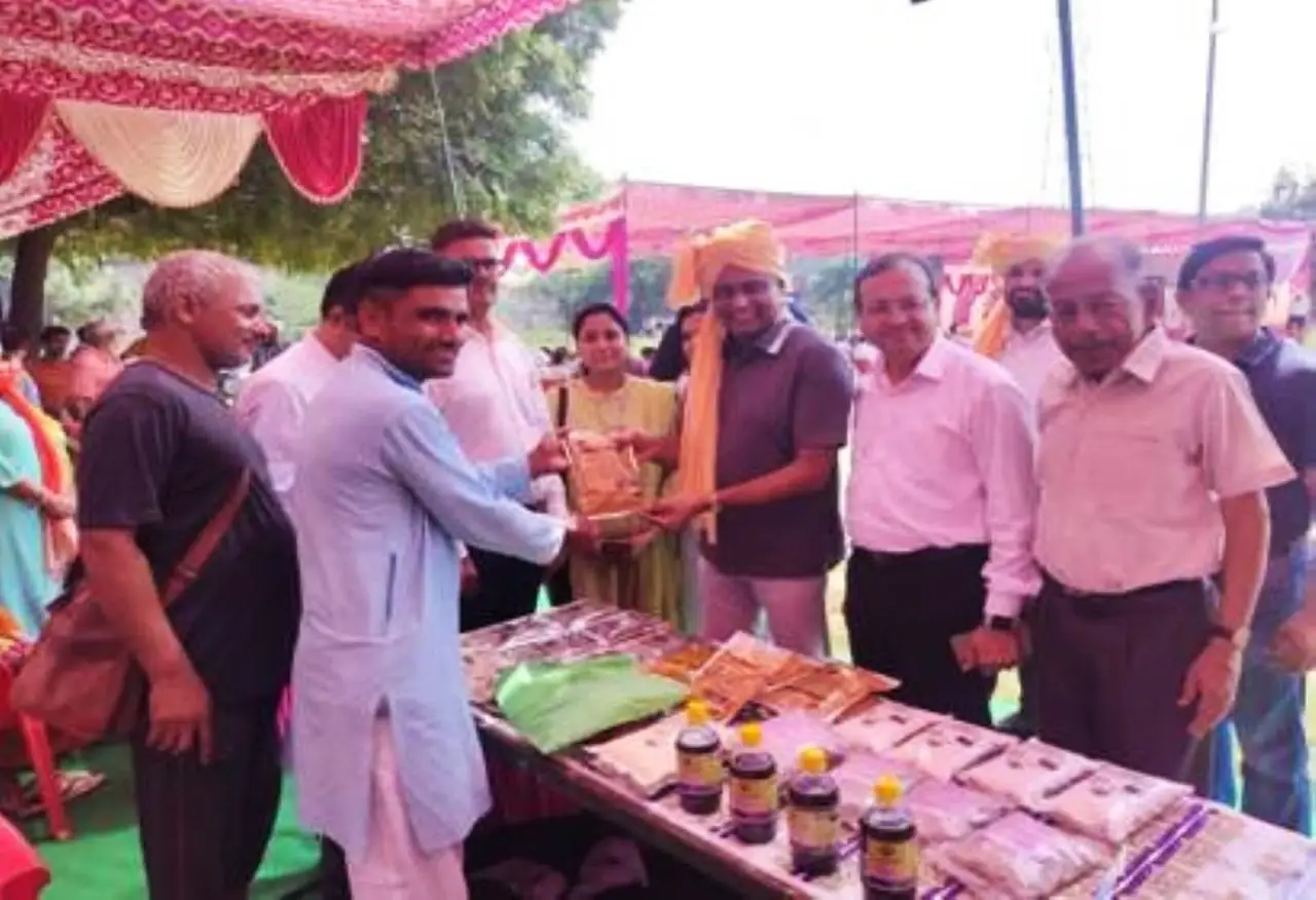 Glimpse of 'Vishaal Kisan Sammelan’ in Sonipat, Haryana
