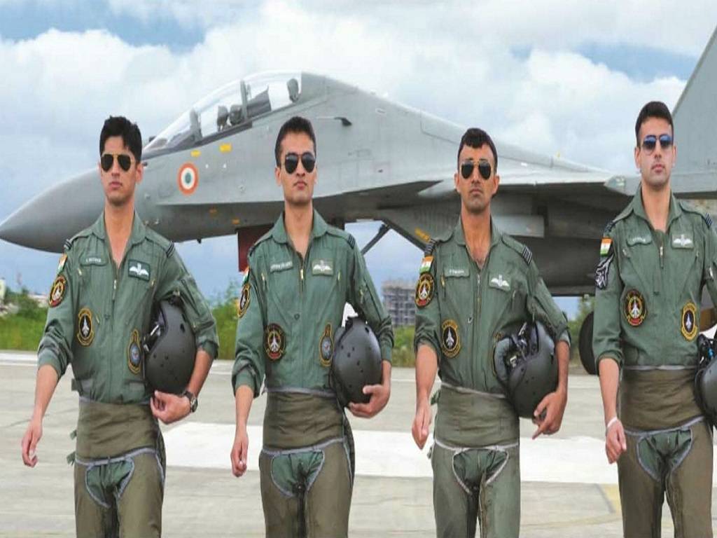 Flying officers are paid at level 10 of the 7 CPC pay matrix and the minimum salary ranges between Rs 56,100 – 1,77,500 INR.