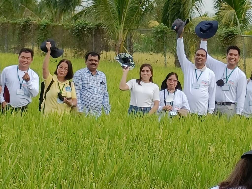 M C Dominic, Editor-in-Chief, Krishi Jagran, visits the Future Rice Farm