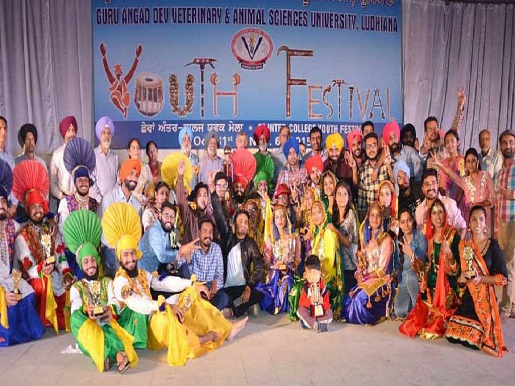 Participants at the youth festival.