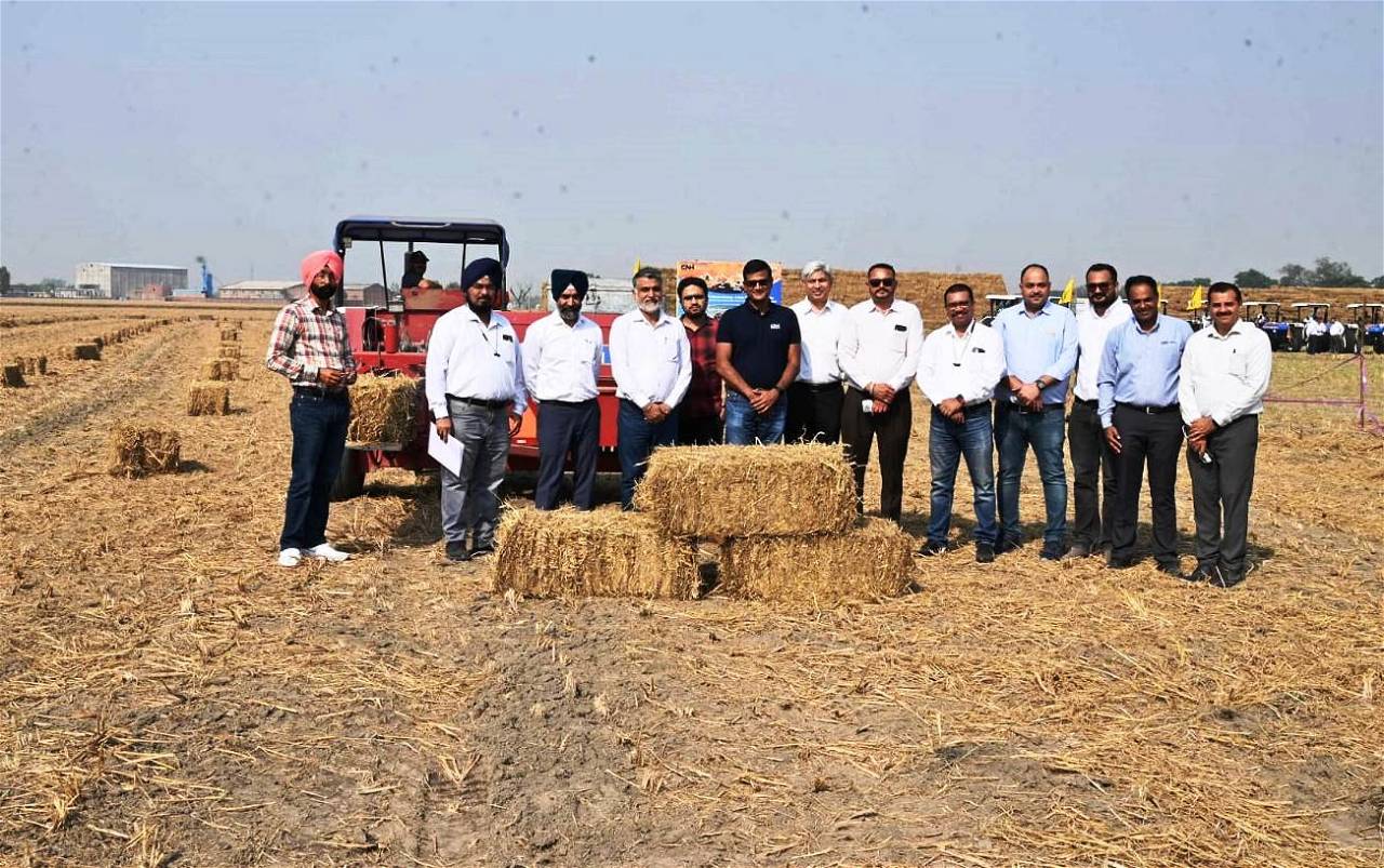 Raunak Varma, Managing Director and Country Head, CNH Industrial, India and SAARC with the team