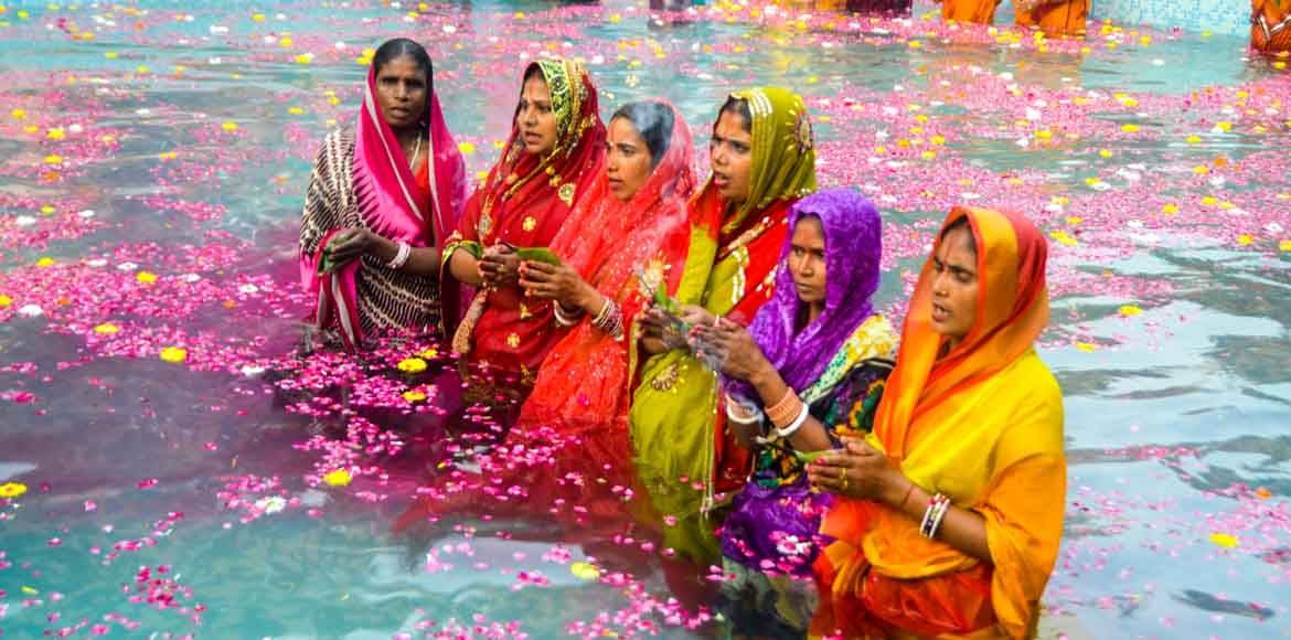 Chhath Puja is a day to thank God Surya Dev for blessings such as prosperity, peace, and kindness.