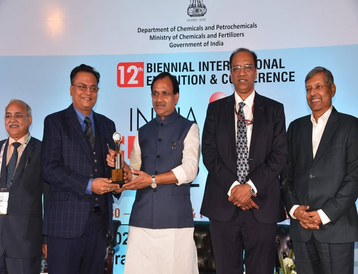 The award ceremony is held biannually as a part of the India Chem series of events to felicitate companies for their contribution to the development of the chemical and petrochemical industry.