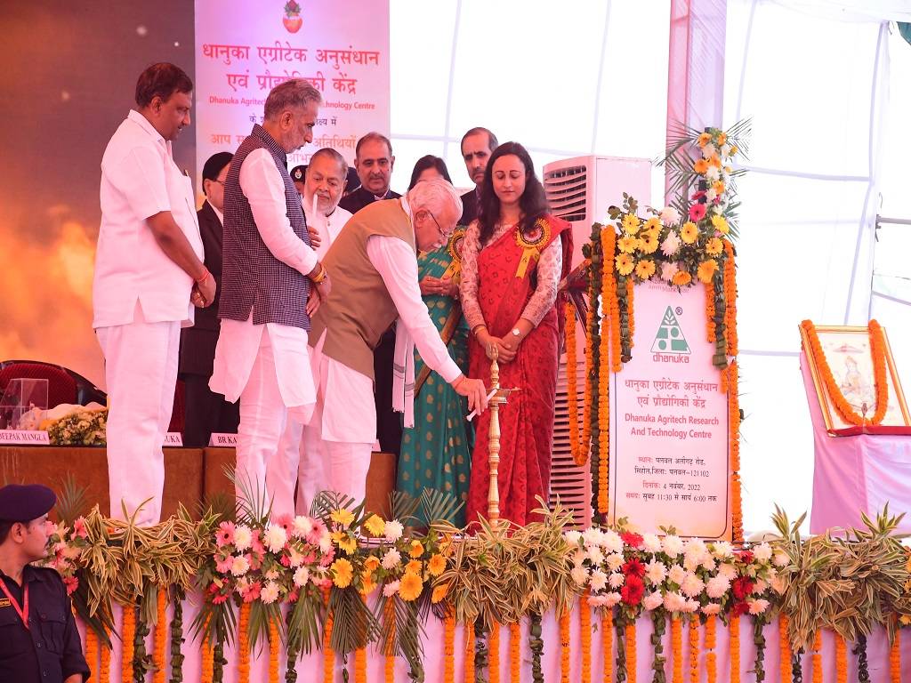 Haryana CM Inaugurates Dhanuka Agritech’s State-of-art Research & Training Centre for Farmers