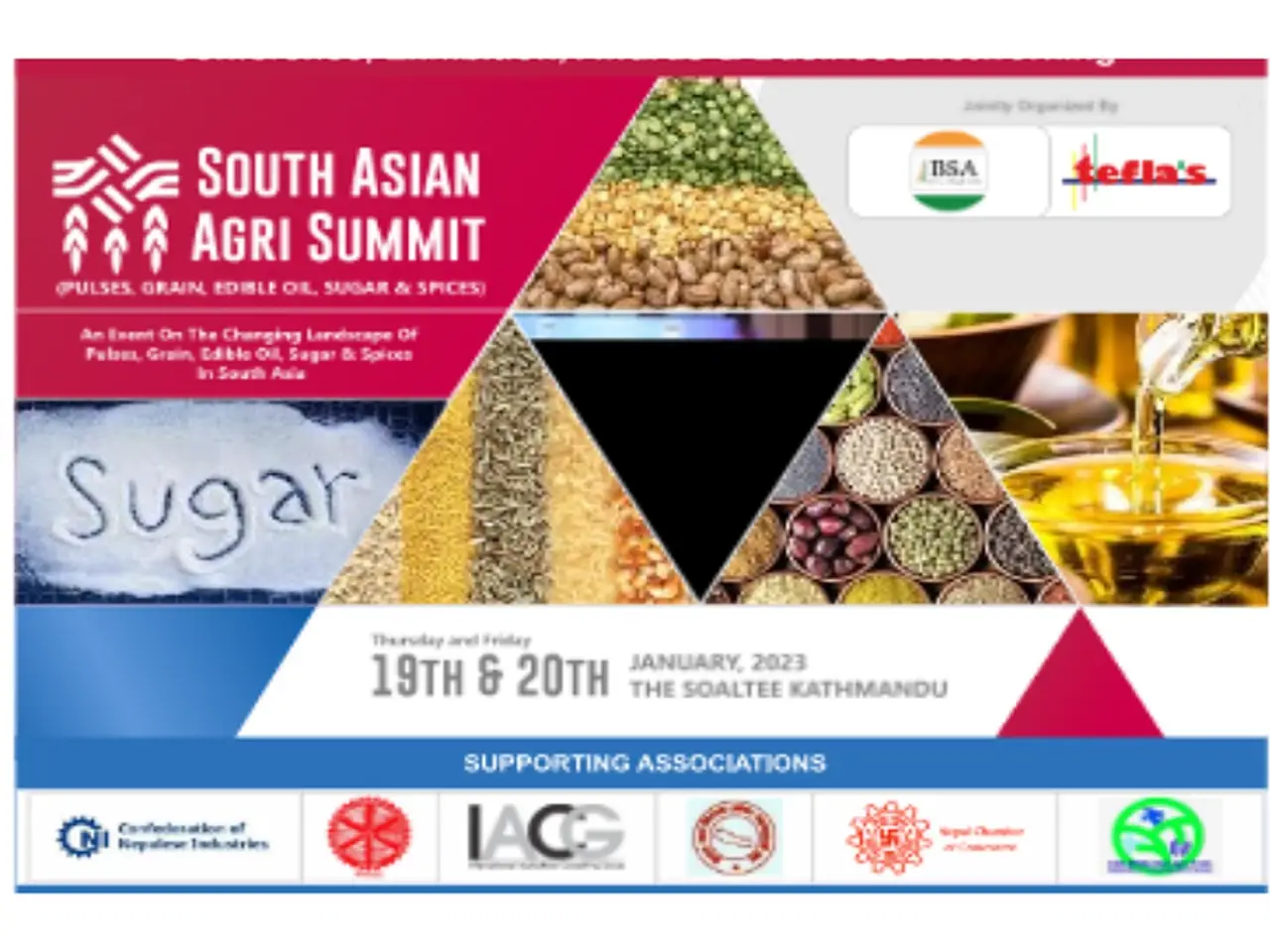 Nepal to Host the first ever South Asian Agri Summit 2023 at Soaltee Hotel in Kathmandu from 19th to 20th January 2023.