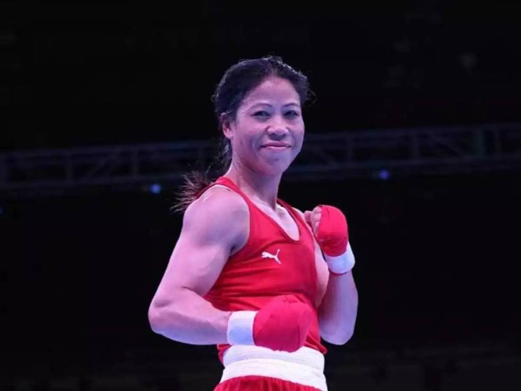 Indian boxing champion Mary Kom