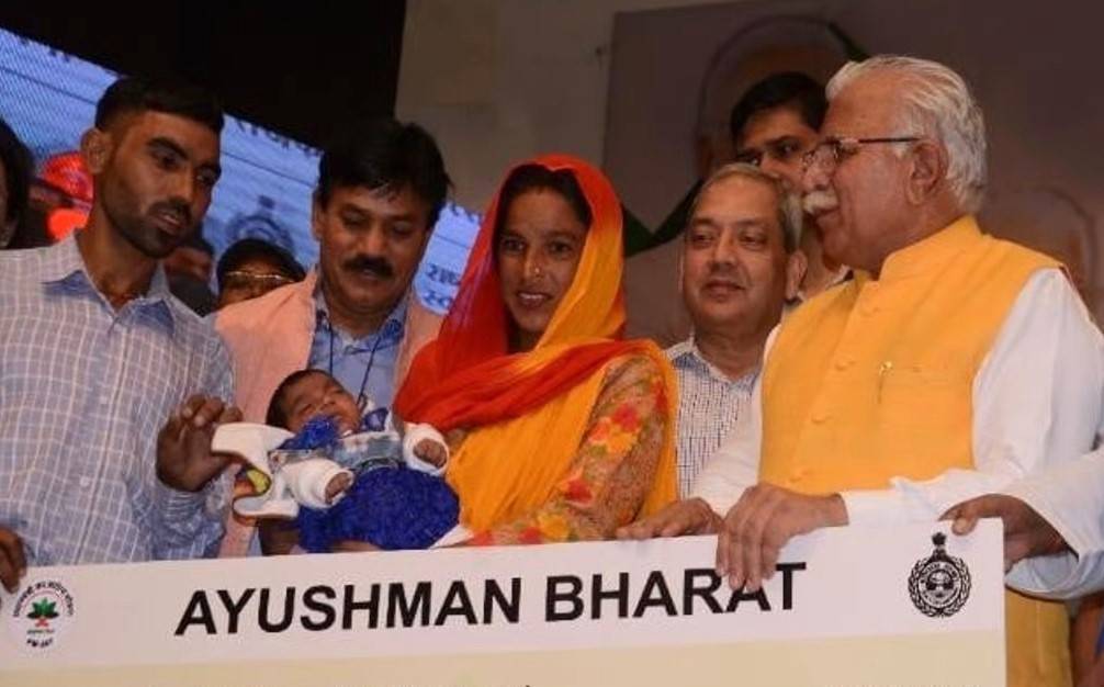 Haryana government has begun providing the program's benefits to needy families who aren't listed in the 2011 SECC data.
