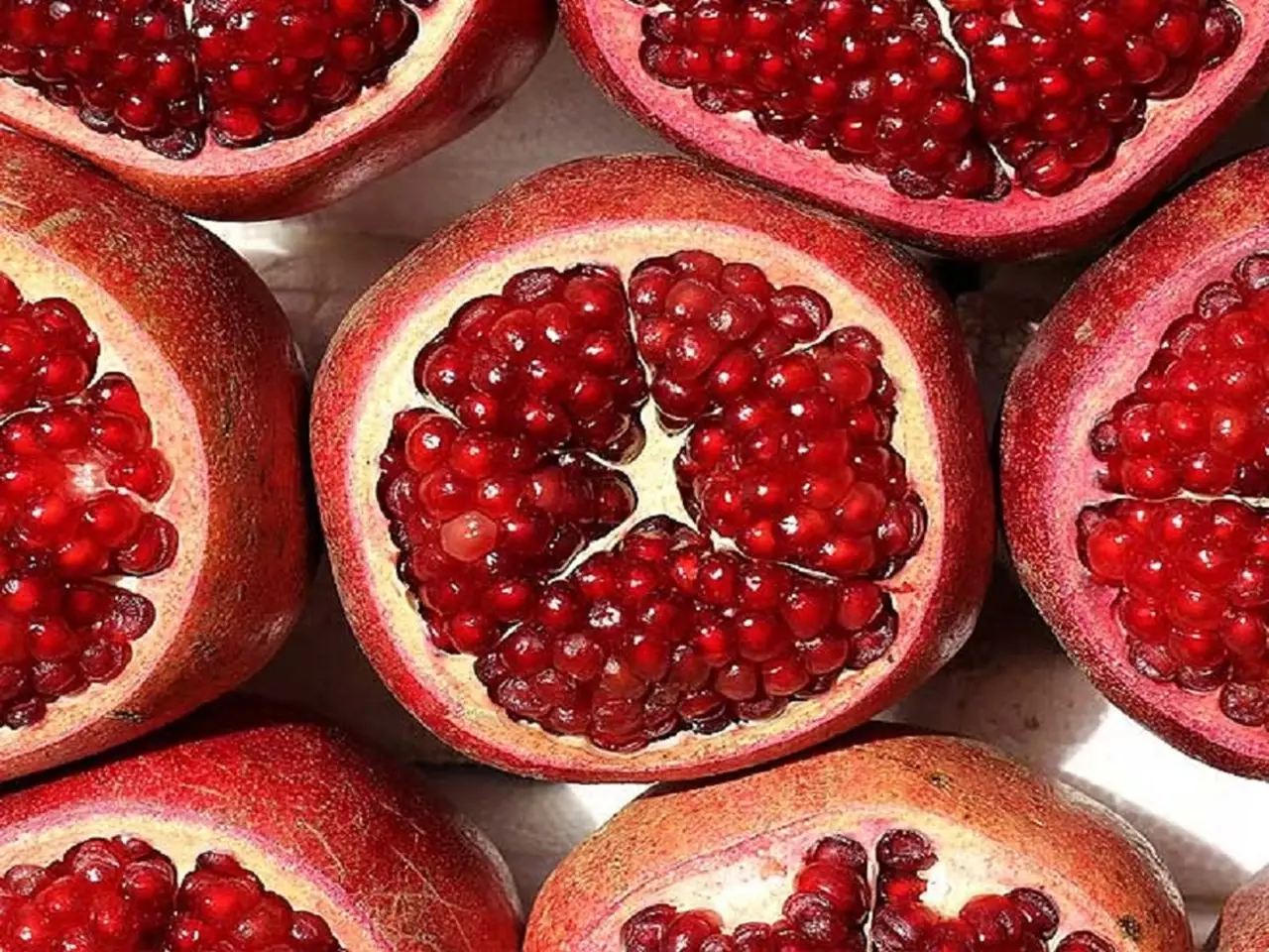 The pomegranate fruit is nutritious and energizing.