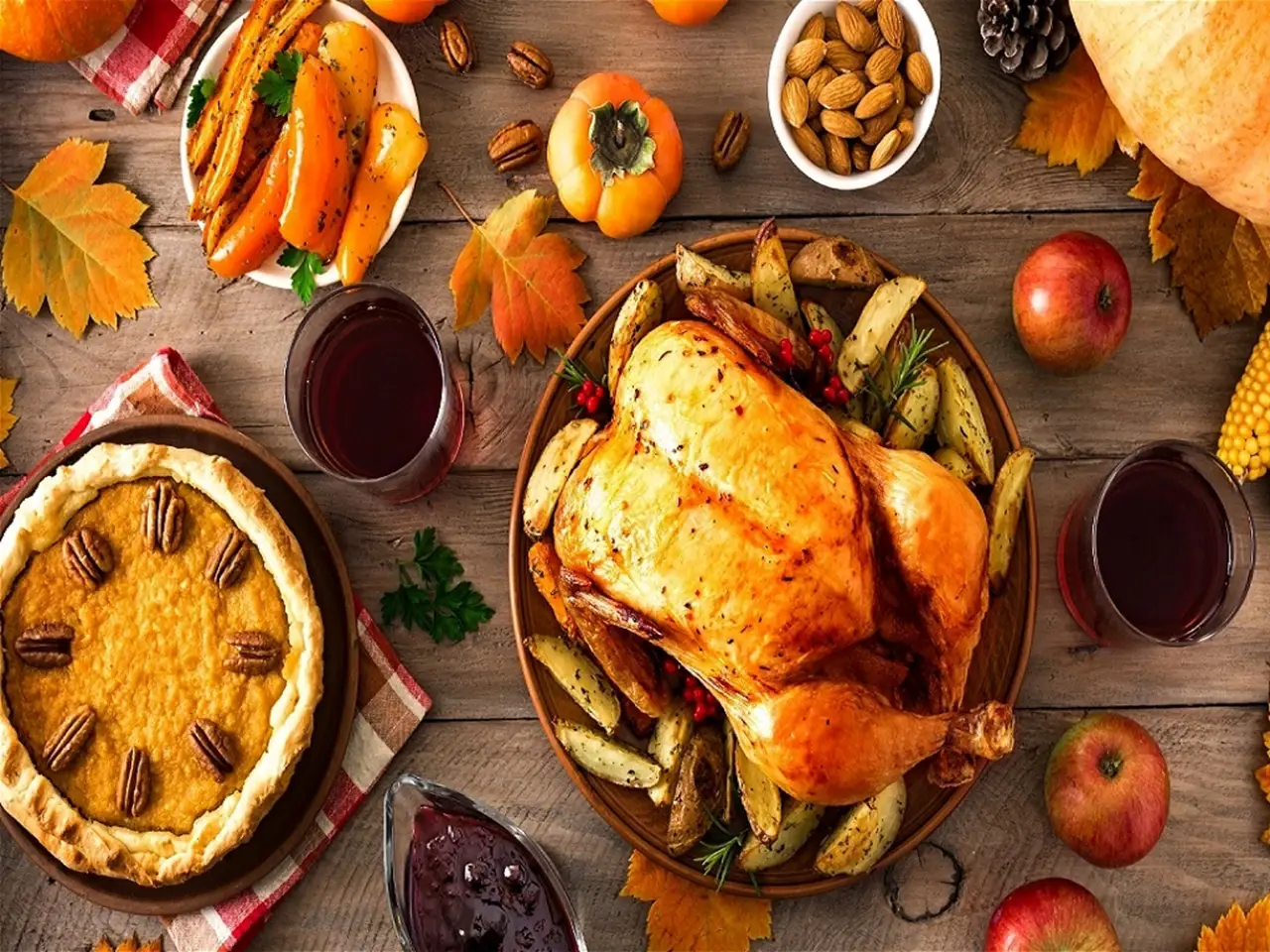 Thanksgiving evolved into a holiday where people would gather with friends and family to enjoy a delicious meal.
