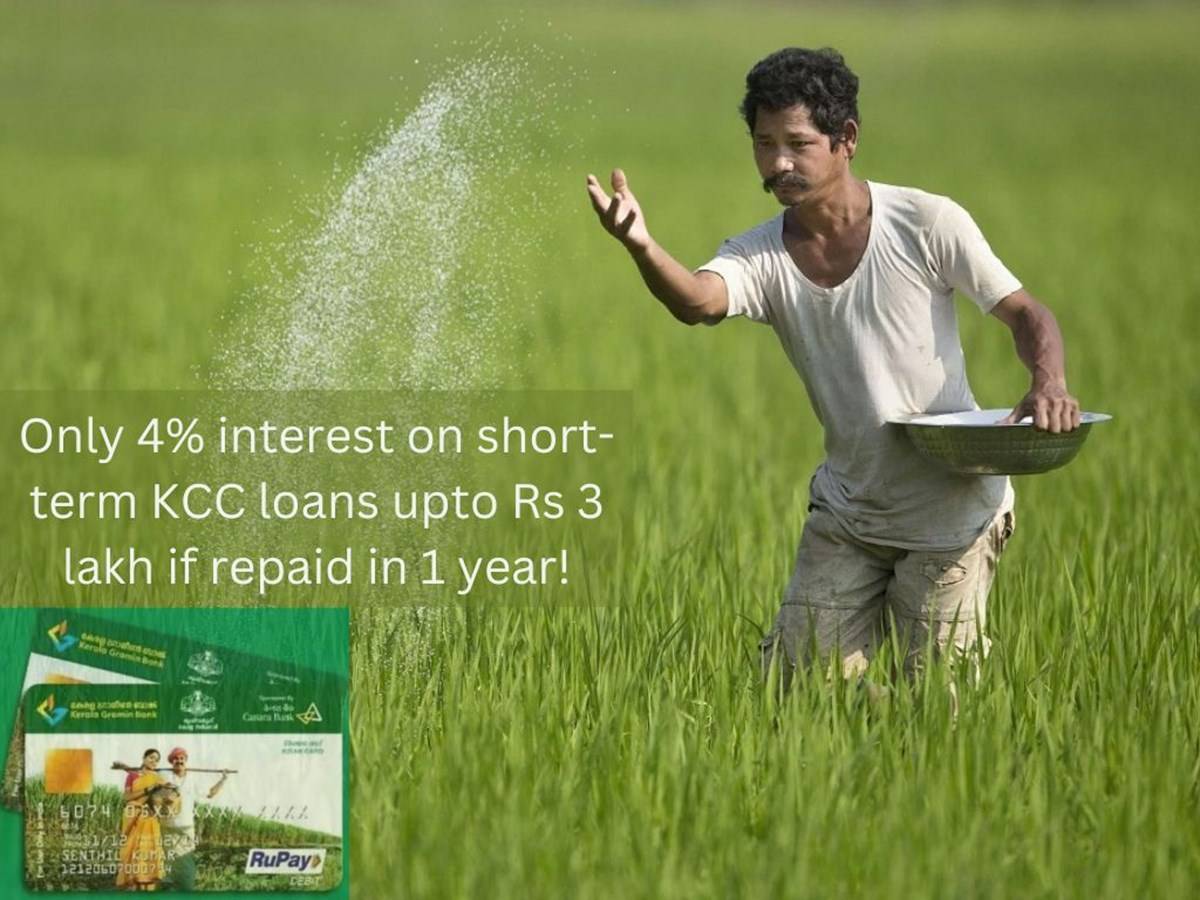 Farmers who repaid the loan on time would receive an additional 3% interest subsidy.