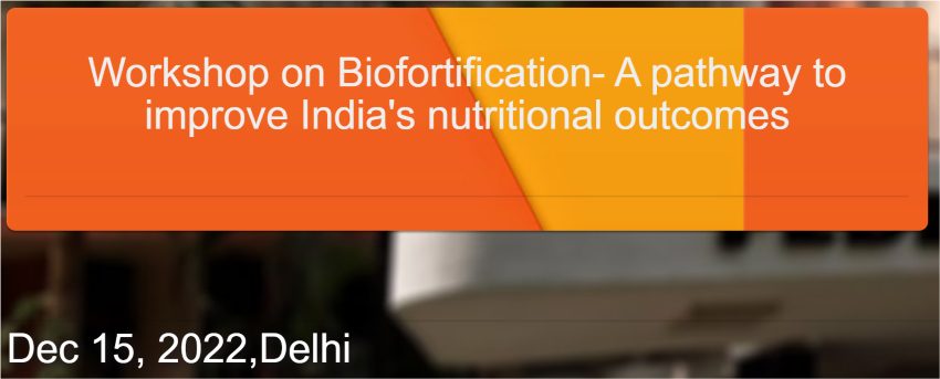 Workshop on Biofortification