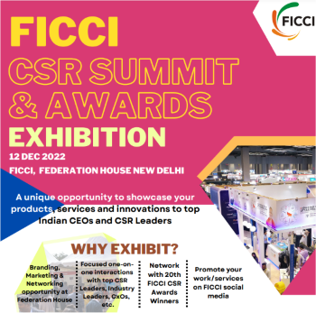 FICCI CSR Summit, Awards, Exhibition and Master Class 2022